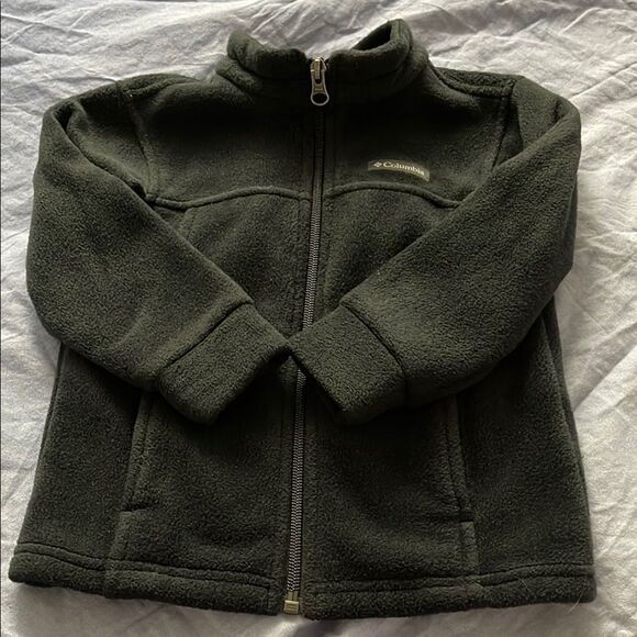 Columbia black Fleece Jacket Size 12-18 months - Picture 1 of 4